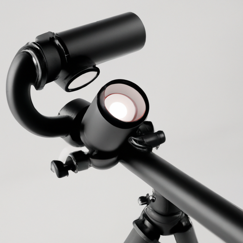 Luz natural bañando un ciclorama blanco con cámara mirrorless y trípode, estilo minimalista