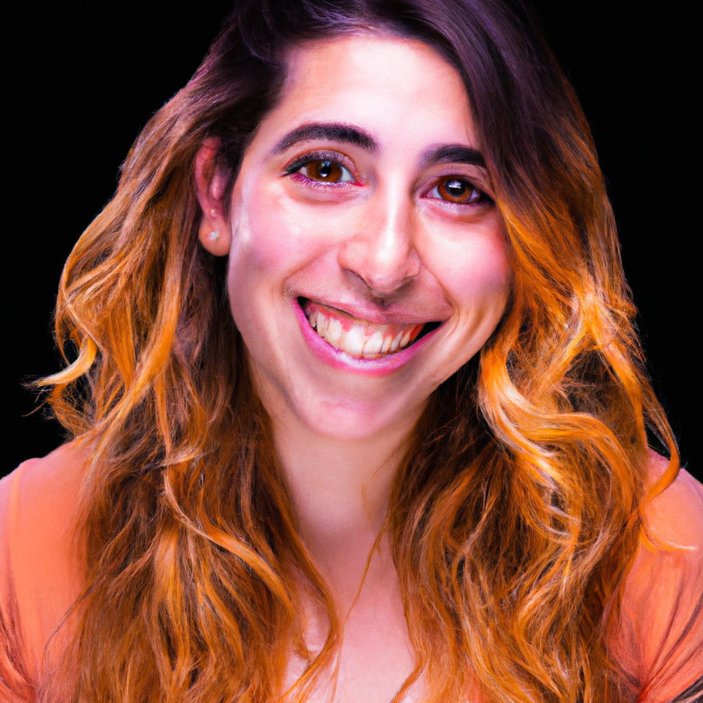 Sofía Valdés, fotógrafa principal en estudio con luz suave y carta de color